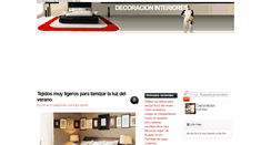 Desktop Screenshot of decoracion-interiores.net